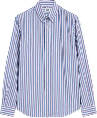 Aspesi Casual Shirts, male, Blue, Size: 2XL Aspesi Shirts