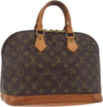 Louis Vuitton Pre-owned Handbags, female, Brown, Size: ONE SIZE Pre-owned Vintage Hand Bag