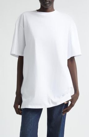 Jean Paul Gaultier Junior Cotton Jersey Graphic T-Shirt in White/Red/Blue at Nordstrom, Size X-Small