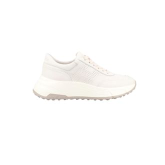 Hogan Mutton Sneakers - Dames - Sneakers - Beige - 38 1/2 EU - Leer - Schoenen