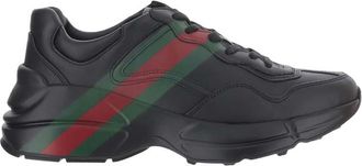 Gucci Black Rython Sneakers