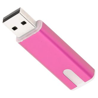 OEM Memoria Usb De 32 Gb Con Indicador Led, Copia De Seguridad De Datos, Plug And Play, Interfaz Usb 2.0, Dise&ntilde;o Giratorio, Mini Rosa Roja, Con Orificio P