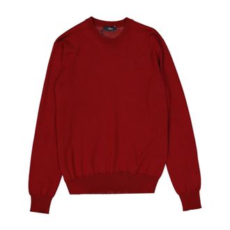 Herno Truien & Vesten, Heren, Rood, L, Wol, Wollen Trui