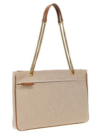 Valentino Garavani Womens Tote Beige Cotton