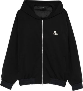 Amiri Hoodie met logodetail - Zwart