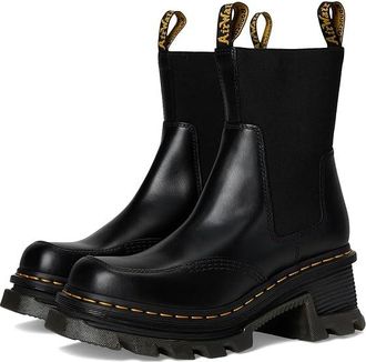 Dr. Martens Corran Chelsea Womens Boots Black Atlas : UK 8 (US Womens 10) M, Leather