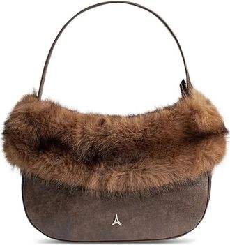 Mani&egrave;re De Voir Leren tas - Bruin