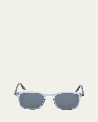 Barton Perreira Mens Raymond Square Acetate Sunglasses