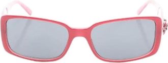 Chanel Pre-owned Accessories, female, Pink, Size: ONE SIZE Pre-owned Coco Mark Camellia Sunglasses