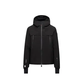 Moncler Moncler Canvey Hooded Ski Jacket, Women, Black, Size: 0