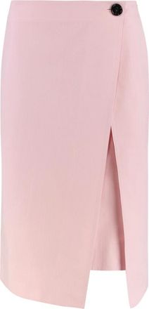 Bottega Veneta Skirts - Dames - Midirokken - Roze - XS - Rokken