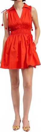 En Saison Emerson Mini Dress In Red