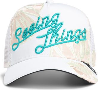 Goorin Brothers Vision Vision Trucker Hat in White at Nordstrom Rack