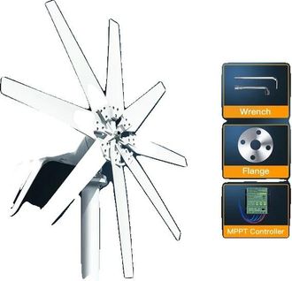 OEM Generador De Turbina E&oacute;lica, 1000 W De Potencia, 8 Palas, 12 V, Controlador Mppt, 1000 W