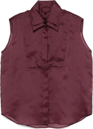 Viktor & Rolf Camicia smanicata - Rosso