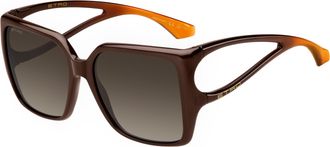 Etro 0142/S 12J/HA Womens Sunglasses Brown Size 58