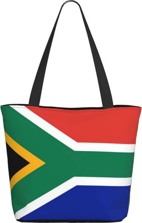 AOOEDM South African Flag Ladies Shopping Bag 13x11x7in.The Perfect ValentineS Day Gift.It Is The Best ValentineS Day Gift For Mom, Daughter, Wife,Etc