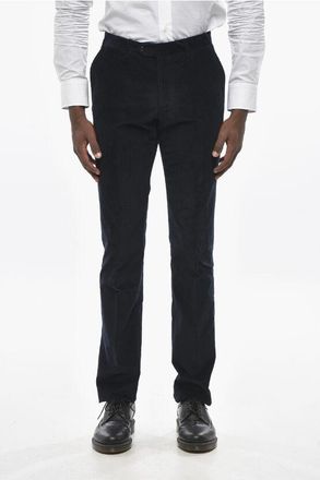 Corneliani Corduroy ACADEMY Pants with 4 Pockets size 46