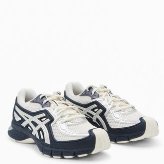 Asics Mesh and Nylon Running Sneaker - Navy