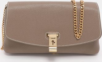 Bally Brown Leather Leena Crossbody Bag