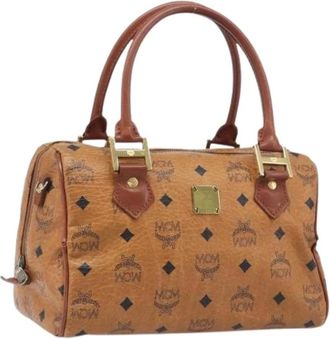 MCM Borsa Boston Pre-owned - - Pre-owned - Donna - Marrone - ONE SIZE