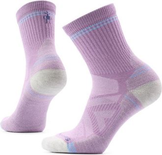 Smartwool Performance Hike Light Cushion Mid Crew Wandersocken f&uuml;r Damen | rosa/lila