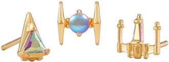 Girls Crew Star Wars Starfighter Stud Earrings Set in Gold at Nordstrom