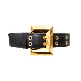 Giuseppe Zanotti Pre-owned Leren Riem - Dames - Vintage Accessoires - Zwart - ONE Size - Leer - Vintage