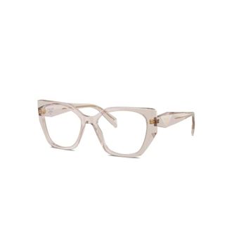 Prada Optical Frame - female - Prada - Glasses - Beige - 54 MM - Accessories