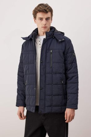 Trendyol MAN Heren Donkerblauw Effen Regular fit Winter Jassen