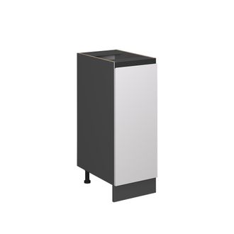 Vicco Armario De Farmacia R-line, Blanco, 30 Cm En Forma De J, Sin Encimera