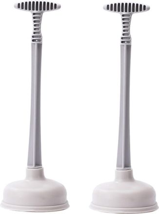 OEM Juego De 2 Aspiradoras Sanitarias Para Desatascar Y Limpiar, Para Uso Dom&eacute;stico Y De Oficina, Color Gris