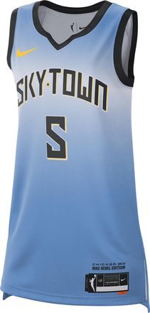 Nike Angel Reese Chicago Sky 2024 Rebel Edition Nike Womens Dri-FIT WNBA Victory Jersey in Blue | FN0701-464