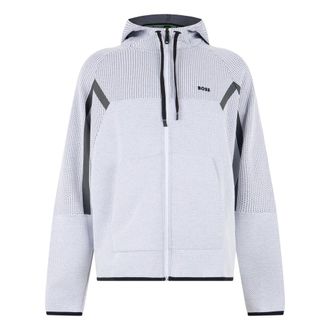 HUGO BOSS Sudadera con cremallera FZ Hoodie TL - Sweatshirts & Hoodies - Hombre - Blanco - 2XL