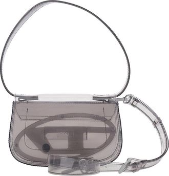 Diesel Womens Shoulder Bag 1dr Grey Handbags Hand