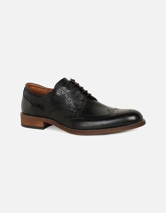 Clarks Mens Craftremi Tip Mens Formal Brogues - Black - Size: 10.5
