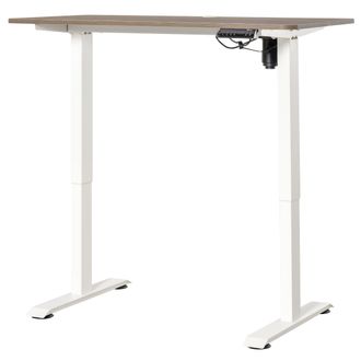 Vinsetto Escritorio El&eacute;ctrico De Pie Macro De Escritorio De Altura Ajustable Con 4 Teclas De Memoria Autom&aacute;tica Inteligente Para Oficina Casa 120x60x72-116 Cm