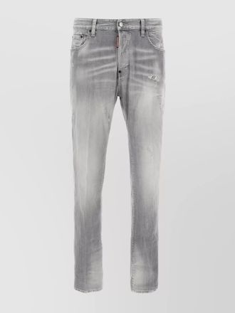 Dsquared2 cotton straight-leg jeans