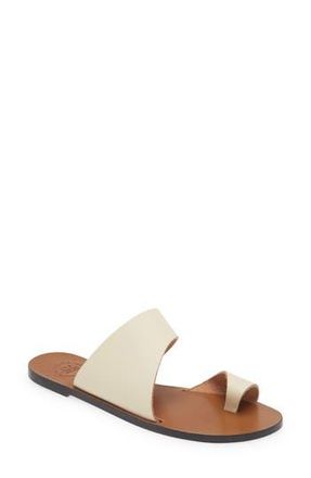 ATP Atelier Centola Slide Sandal in Linen at Nordstrom Rack, Size 7Us / 37Eu
