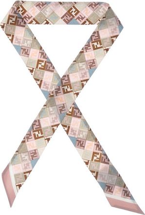 Fendi Fendi Wrappy Silk Scarf
