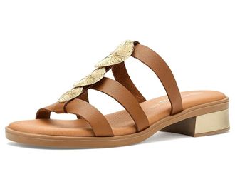 Eric Michael Inka Womens Sandals Tan : EU 40 (US Womens 9.5-10) M (B), Leather