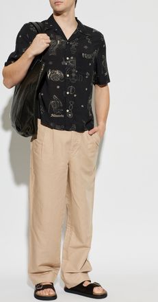 AllSaints Terra Shirt, Mens, Black