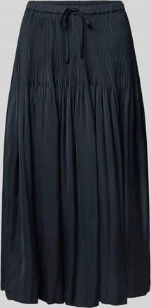 OPUS A-Linien Plissee-Rock mit Tunnelzug Modell Ribane french in Marine, Gr&ouml;&szlig;e 34