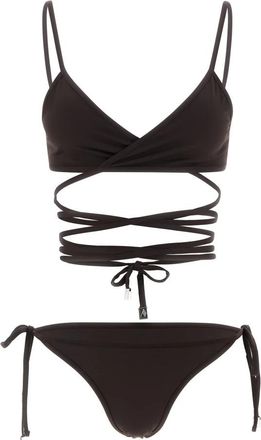 The Attico Il Primo Bagno Bikini - Dames - Bikinis - Bruin - S - Badmode