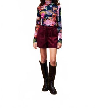 FRNCH Salon Long Sleeves Top In Print Salon Nuit