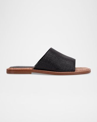 Marc Fisher Grayce Woven Leather Sandals