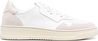 Scarosso Alexia low-top leather sneakers - women - Leather - 38.5 - White