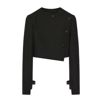 Courr&egrave;ges Dames, Jassen, Zwart, Maat: M Wol