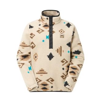 Picture Kimag Printed 1/4 Fleece Fleecepullover f&uuml;r Herren | beige