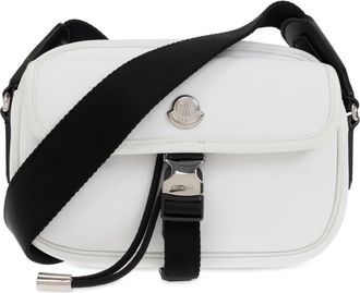 Moncler Tassen, Dames, Wit, ONE Size, New Trick Waterafstotende Schoudertas